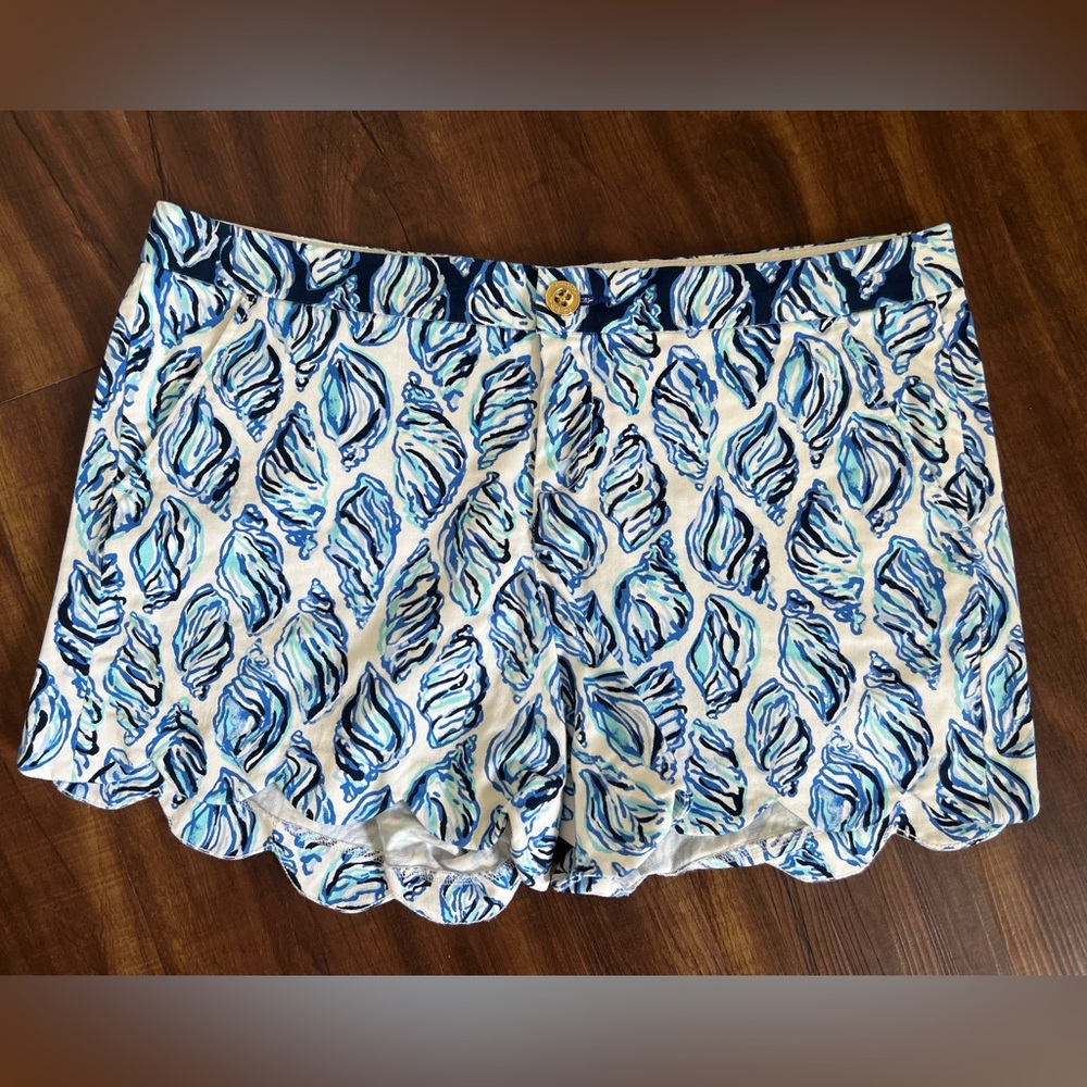 EUC Lilly Pulitzer Buttercup Shorts, 12, Shells